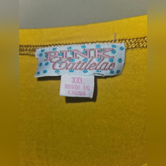 🛍 Pink Catella Western Long Sleeve Top 2X - Picture 5 of 5